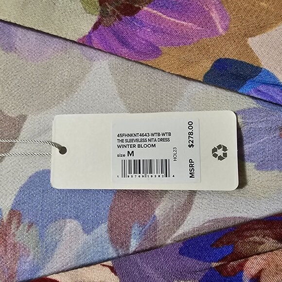 Favorite Daughter Nila Maxi Dress - Winter Bloom M - Picture 8 of 13